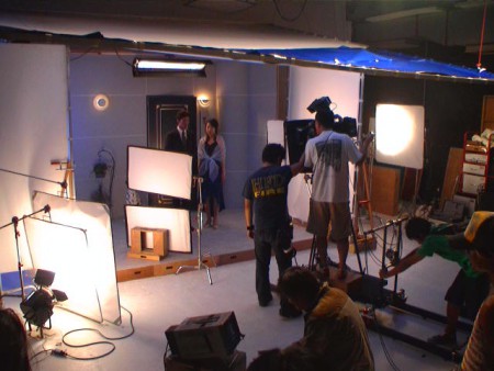 CM撮影　スタジオ